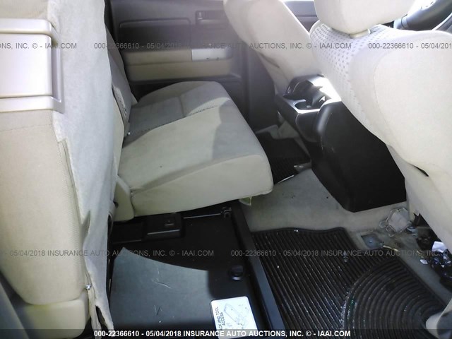 5TFSV54177X001531 - 2007 TOYOTA TUNDRA DOUBLE CAB SR5 GOLD photo 8