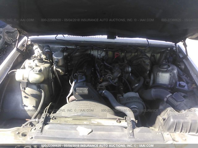 YV1FX8857K3227749 - 1989 VOLVO 740 GL GRAY photo 10