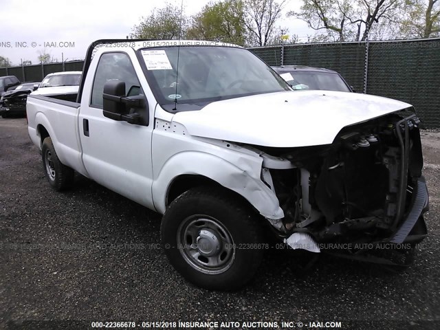 1FTBF3A69BEC07925 - 2011 FORD F350 SUPER DUTY WHITE photo 1