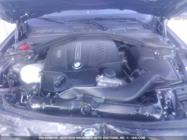 WBA3R5C58FK189594 - 2015 BMW 435 XI BLACK photo 10