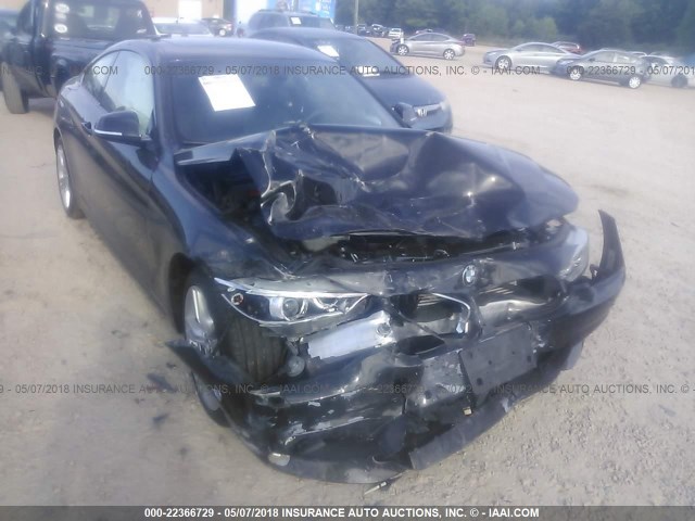 WBA3R5C58FK189594 - 2015 BMW 435 XI BLACK photo 6