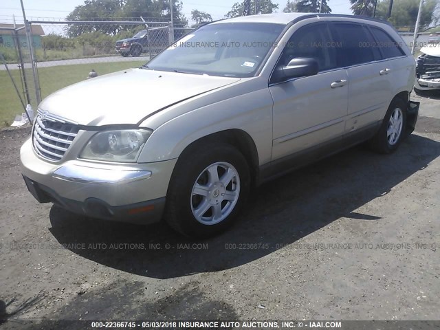 2C8GM68435R245853 - 2005 CHRYSLER PACIFICA TOURING BEIGE photo 2