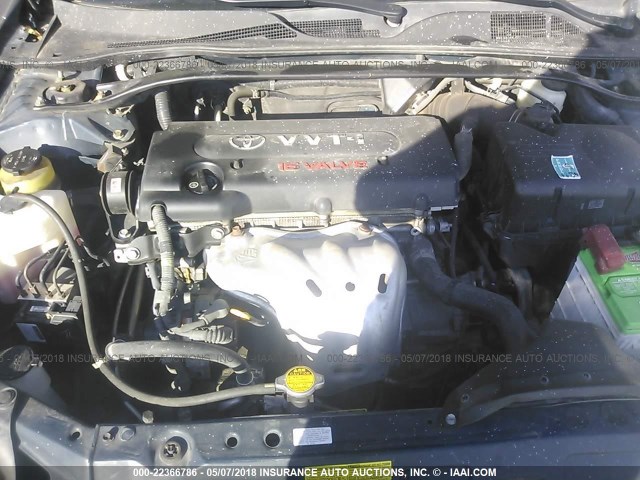 4T1CE30P07U756228 - 2007 TOYOTA CAMRY SOLARA SE/SLE ლურჯი ფოტო 10