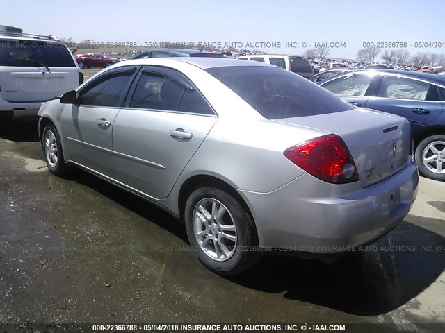 1G2ZG528654178390 - 2005 PONTIAC G6 SILVER photo 3