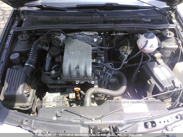 3VWPA81H2WM252608 - 1998 VOLKSWAGEN JETTA WOLFSBURG 黑色 照片 10