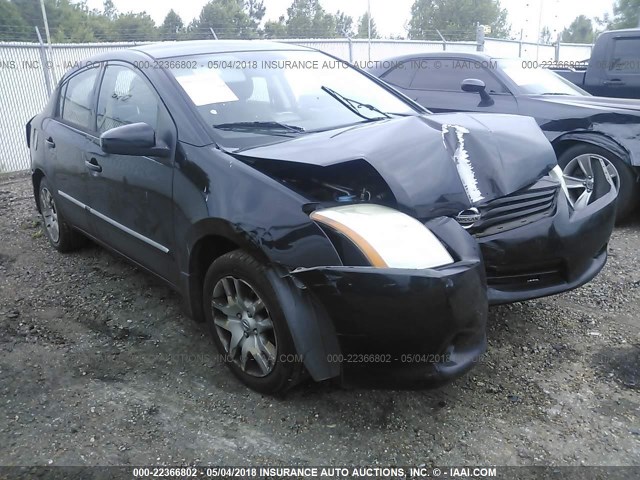 3N1AB6AP9BL631156 - 2011 NISSAN SENTRA 2.0/2.0S/SR/2.0SL BLACK photo 1