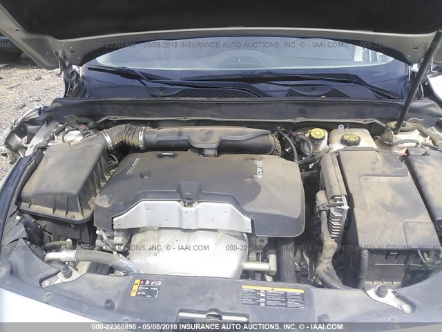 1G11C5SL6EF224791 - 2014 CHEVROLET MALIBU 1LT 灰色 照片 10