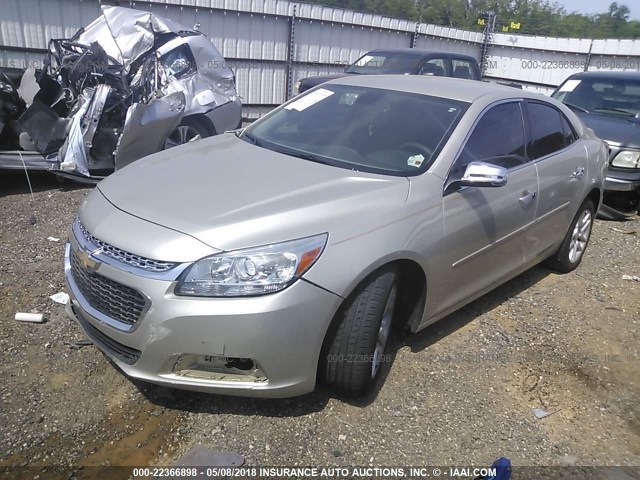 1G11C5SL6EF224791 - 2014 CHEVROLET MALIBU 1LT 灰色 照片 2