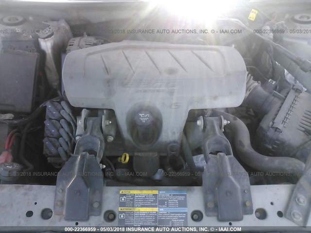 2G2WP552481130168 - 2008 PONTIAC GRAND PRIX GRAY photo 10