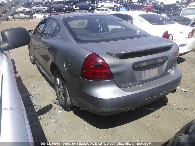 2G2WP552481130168 - 2008 PONTIAC GRAND PRIX GRAY photo 3
