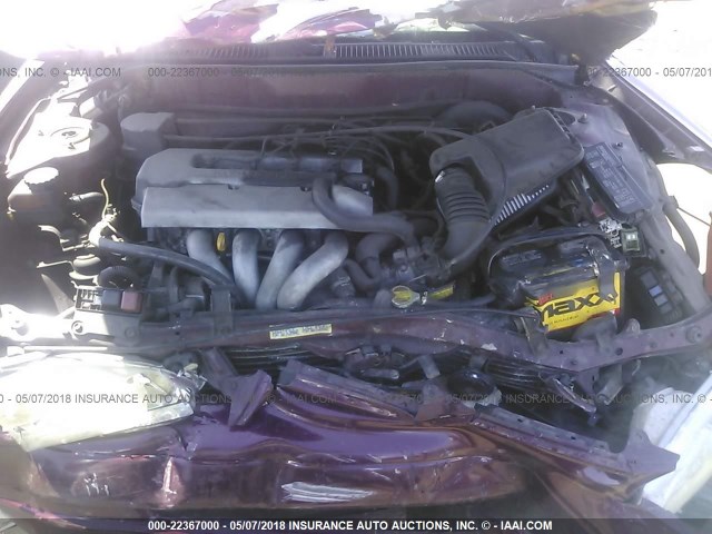 1NXBR18E4WZ023024 - 1998 TOYOTA COROLLA VE/CE/LE 勃艮第红 照片 10