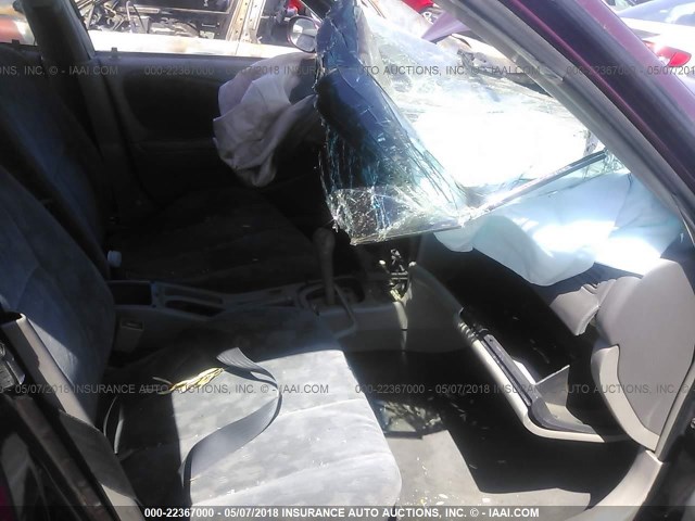 1NXBR18E4WZ023024 - 1998 TOYOTA COROLLA VE/CE/LE 勃艮第红 照片 5