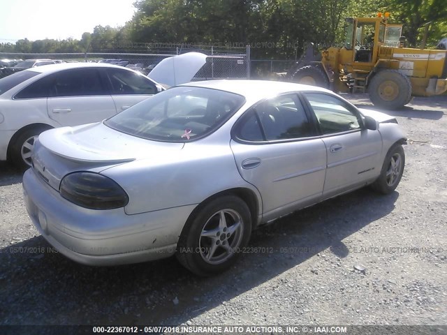 1G2WK52J91F155835 - 2001 PONTIAC GRAND PRIX SE SILVER photo 4