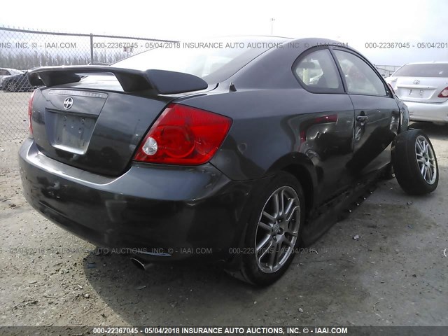 JTKDE167670163137 - 2007 TOYOTA SCION TC 灰色 照片 4