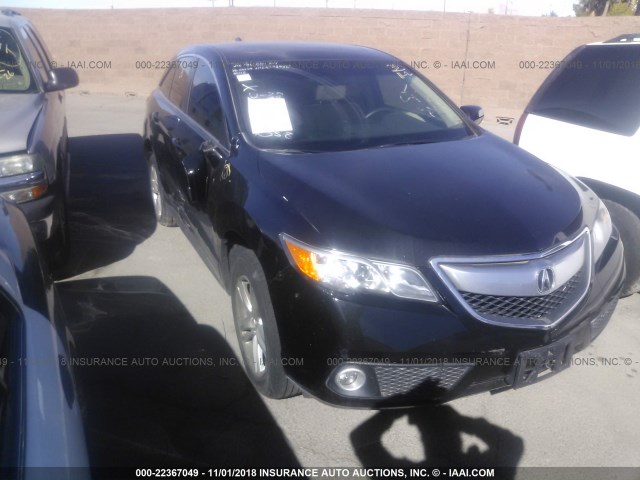 5J8TB3H56EL010841 - 2014 ACURA RDX TECHNOLOGY BLACK photo 1