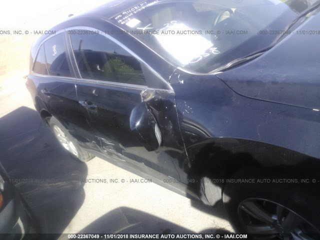 5J8TB3H56EL010841 - 2014 ACURA RDX TECHNOLOGY BLACK photo 6