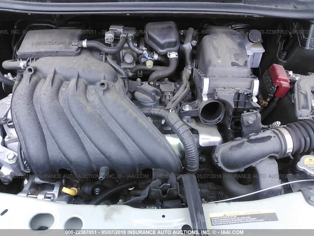 3N1CE2CP1GL401043 - 2016 NISSAN VERSA NOTE S/S PLUS/SV/SL/SR BLACK photo 10