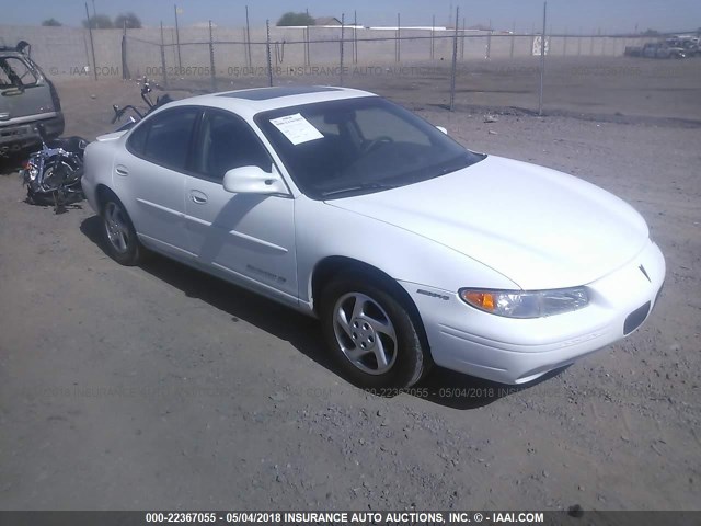 1G2WJ52KXWF266395 - 1998 PONTIAC GRAND PRIX SE WHITE photo 1