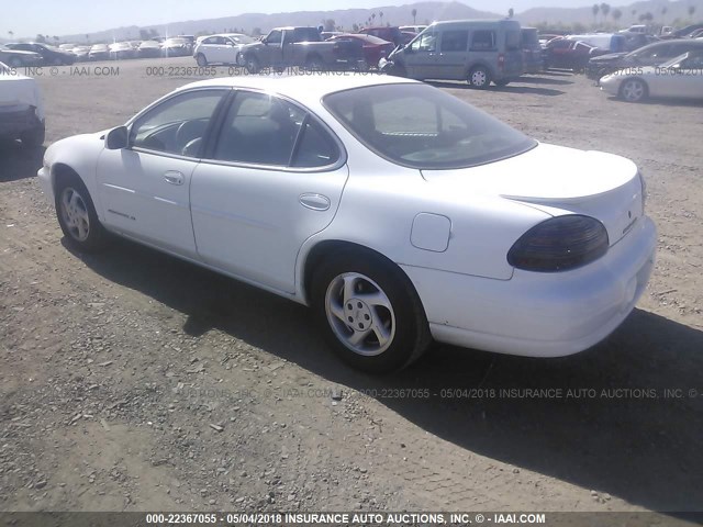 1G2WJ52KXWF266395 - 1998 PONTIAC GRAND PRIX SE 白色 照片 3