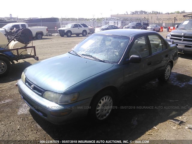 2T1AE09BXSC113005 - 1995 TOYOTA COROLLA LE/DX GREEN photo 2