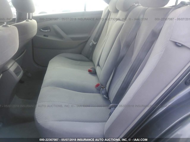 4T4BE46K49R048988 - 2009 TOYOTA CAMRY SE/LE/XLE GRAY photo 8