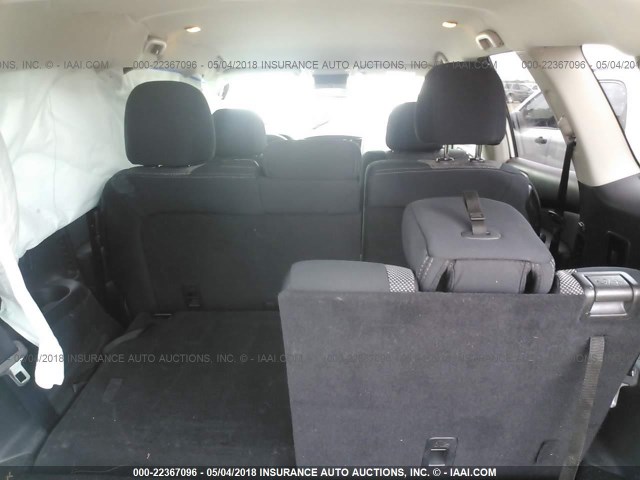 5N1DR2MN3JC610091 - 2018 NISSAN PATHFINDER S/SV/SL/PLATINUM 白色 照片 8