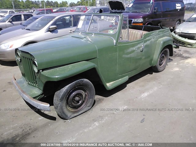 10212 - 1950 JEEP WILLY  GREEN photo 2