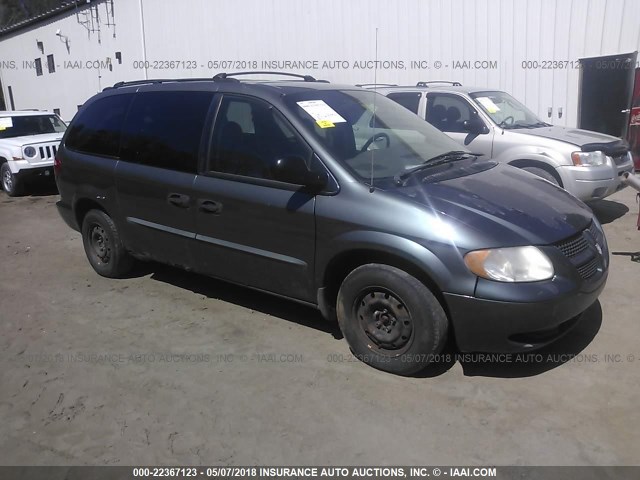 1D4GP24353B266846 - 2003 DODGE GRAND CARAVAN SE GRAY photo 1