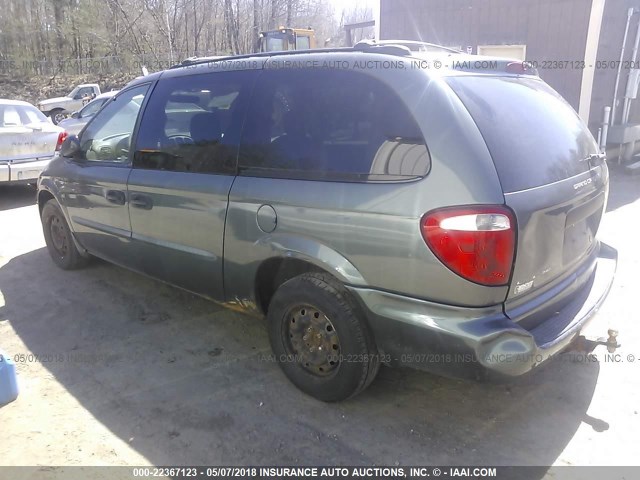 1D4GP24353B266846 - 2003 DODGE GRAND CARAVAN SE GRAY photo 3