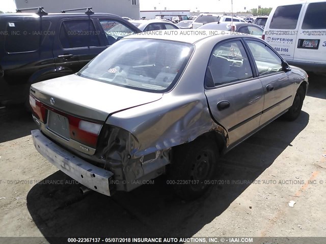 JM1BC1417V0159386 - 1997 MAZDA PROTEGE DX/LX/ES GOLD photo 4