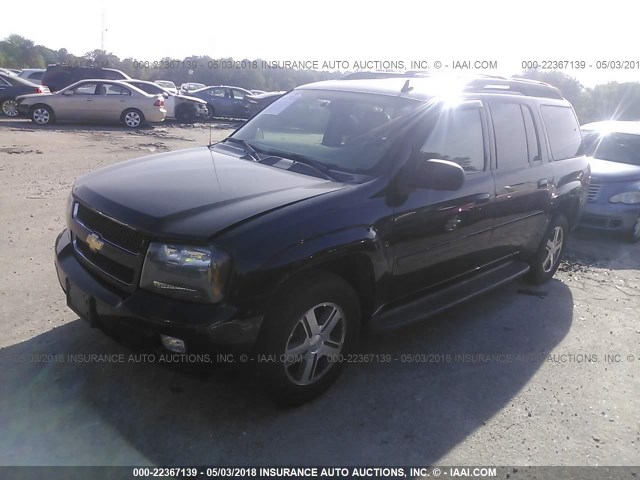 1GNES16S366151782 - 2006 CHEVROLET TRAILBLAZER EXT LS/EXT LT BLACK photo 2