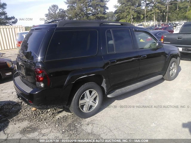 1GNES16S366151782 - 2006 CHEVROLET TRAILBLAZER EXT LS/EXT LT BLACK photo 4