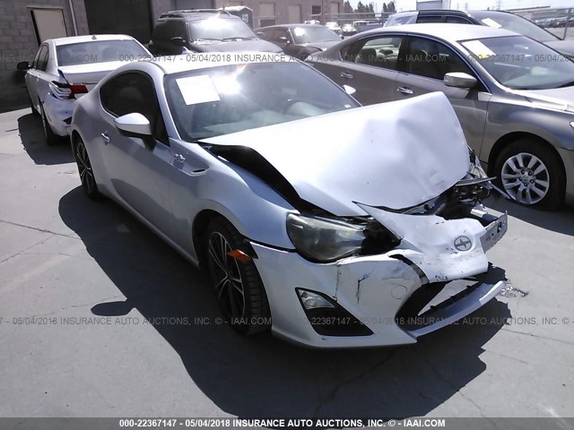 JF1ZNAA11D1705529 - 2013 TOYOTA SCION FR-S SILVER photo 1