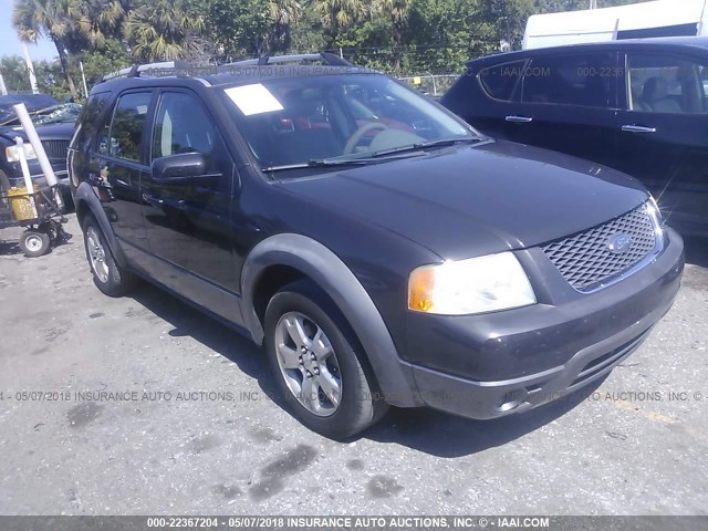 1FMDK02147GA23490 - 2007 FORD FREESTYLE SEL GRAY photo 1