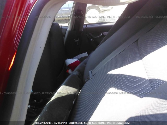 KL1TD5DE8BB128294 - 2011 CHEVROLET AVEO LS/LT 红色 照片 8