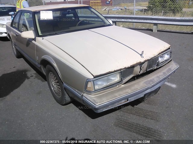 1G3HY1435H1819775 - 1987 OLDSMOBILE DELTA 88 ROYALE BROUGHAM TAN photo 1