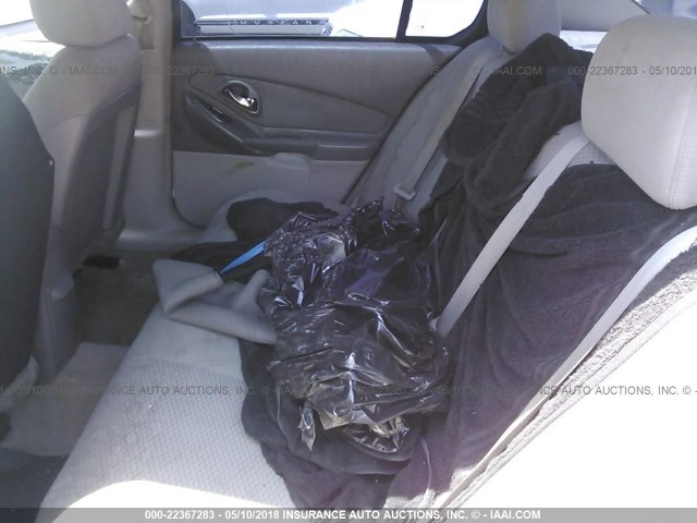 1G1ZS58N98F147742 - 2008 CHEVROLET MALIBU LS 白色 照片 8