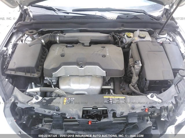 1G11C5SL7FU118704 - 2015 CHEVROLET MALIBU 1LT 银色 照片 10
