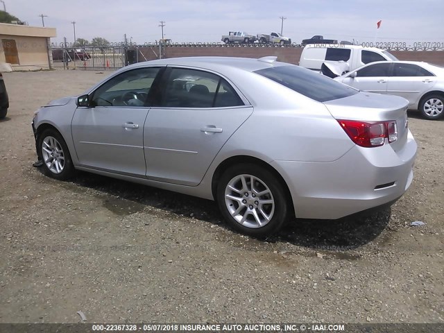 1G11C5SL7FU118704 - 2015 CHEVROLET MALIBU 1LT 银色 照片 3