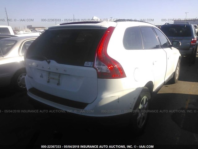 YV4952DL5C2325497 - 2012 VOLVO XC60 3.2 WHITE photo 4