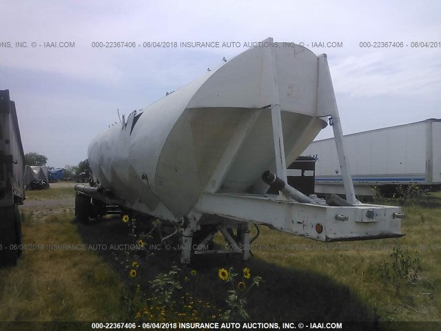 J40991 - 1973 FRUEHAUF BULK TRAILER  WHITE photo 1