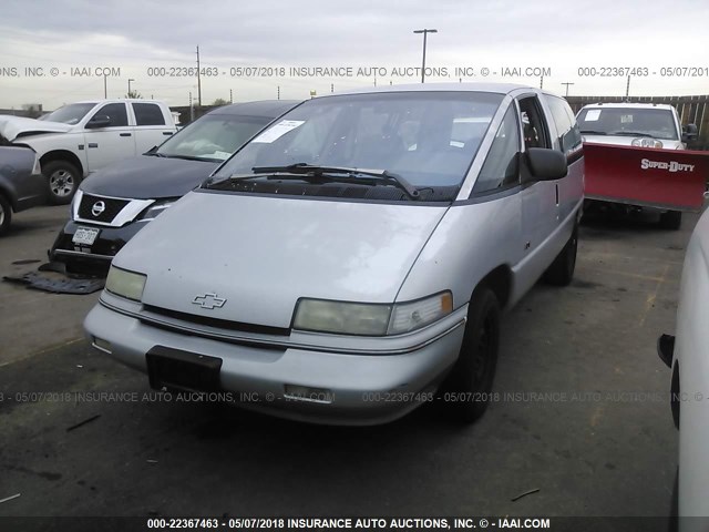 1GCDU05D2PT129139 - 1993 CHEVROLET LUMINA APV GRAY photo 2