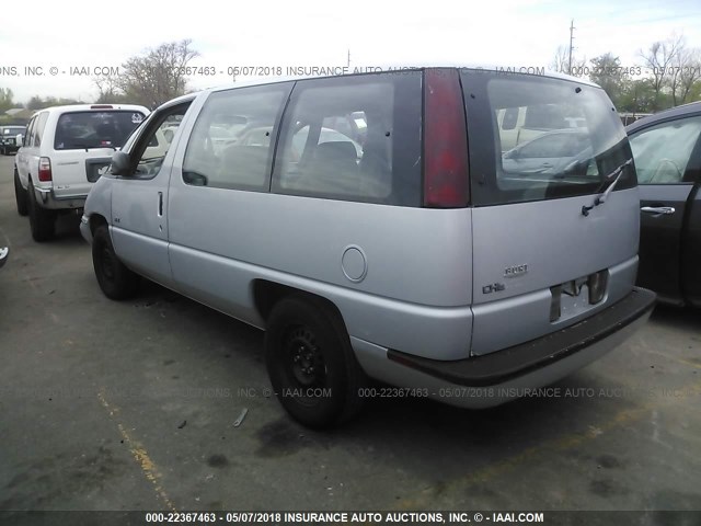 1GCDU05D2PT129139 - 1993 CHEVROLET LUMINA APV GRAY photo 3