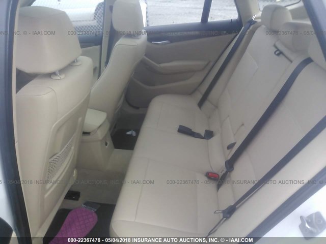 WBAVL1C53DVR88939 - 2013 BMW X1 XDRIVE28I WHITE photo 8