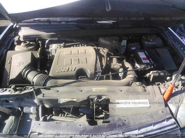 1G1ZT64865F200606 - 2005 CHEVROLET MALIBU MAXX LS GRAY photo 10