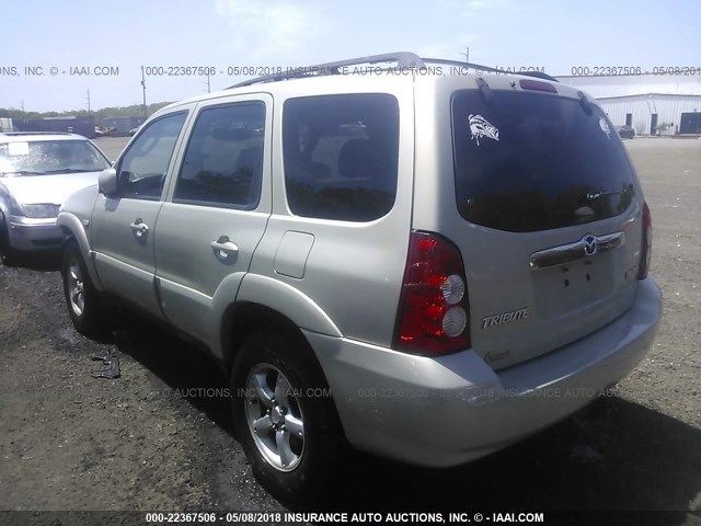 4F2CZ96185KM36694 - 2005 MAZDA TRIBUTE S GRAY photo 3