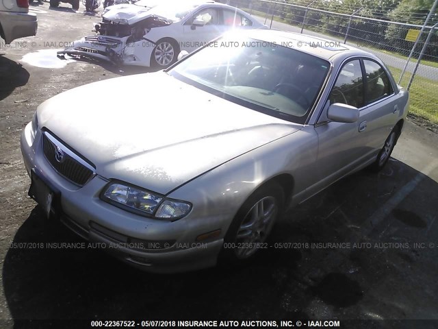 JM1TA2215Y1614799 - 2000 MAZDA MILLENIA BEIGE photo 2