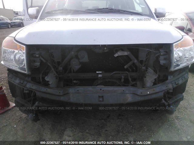 5N1BA0ND3BN603351 - 2011 NISSAN ARMADA SV/SL/PLATINUM SILVER photo 6