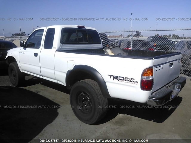 5TESN92N03Z289795 - 2003 TOYOTA TACOMA XTRACAB PRERUNNER 白色 照片 3