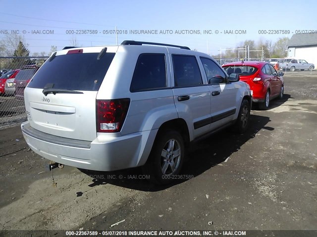 1J4GR48K06C277895 - 2006 JEEP GRAND CHEROKEE LAREDO/COLUMBIA/FREEDOM 银色 照片 4